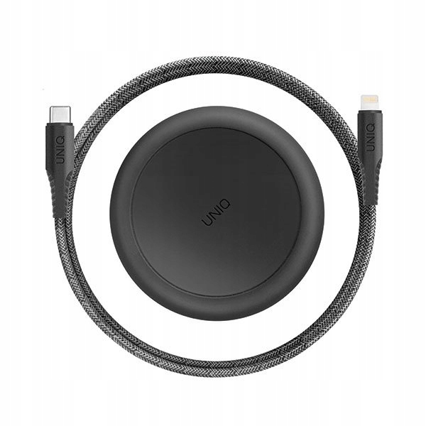 

Kabel Uniq Mfi Usb-c - Lightning 1,2m czarny
