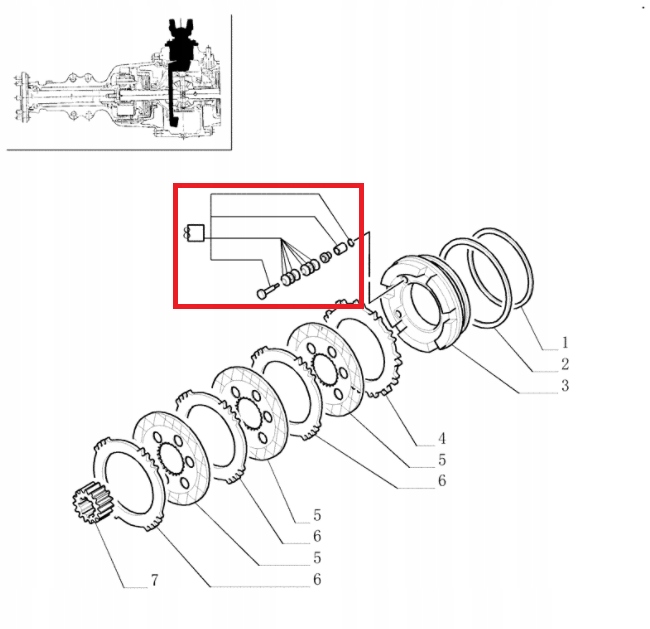 066573 66573 - КОМПЛЕКТ ТОРМОЗНЫХ ДИСКОВ NEW HOLLAND 85808318