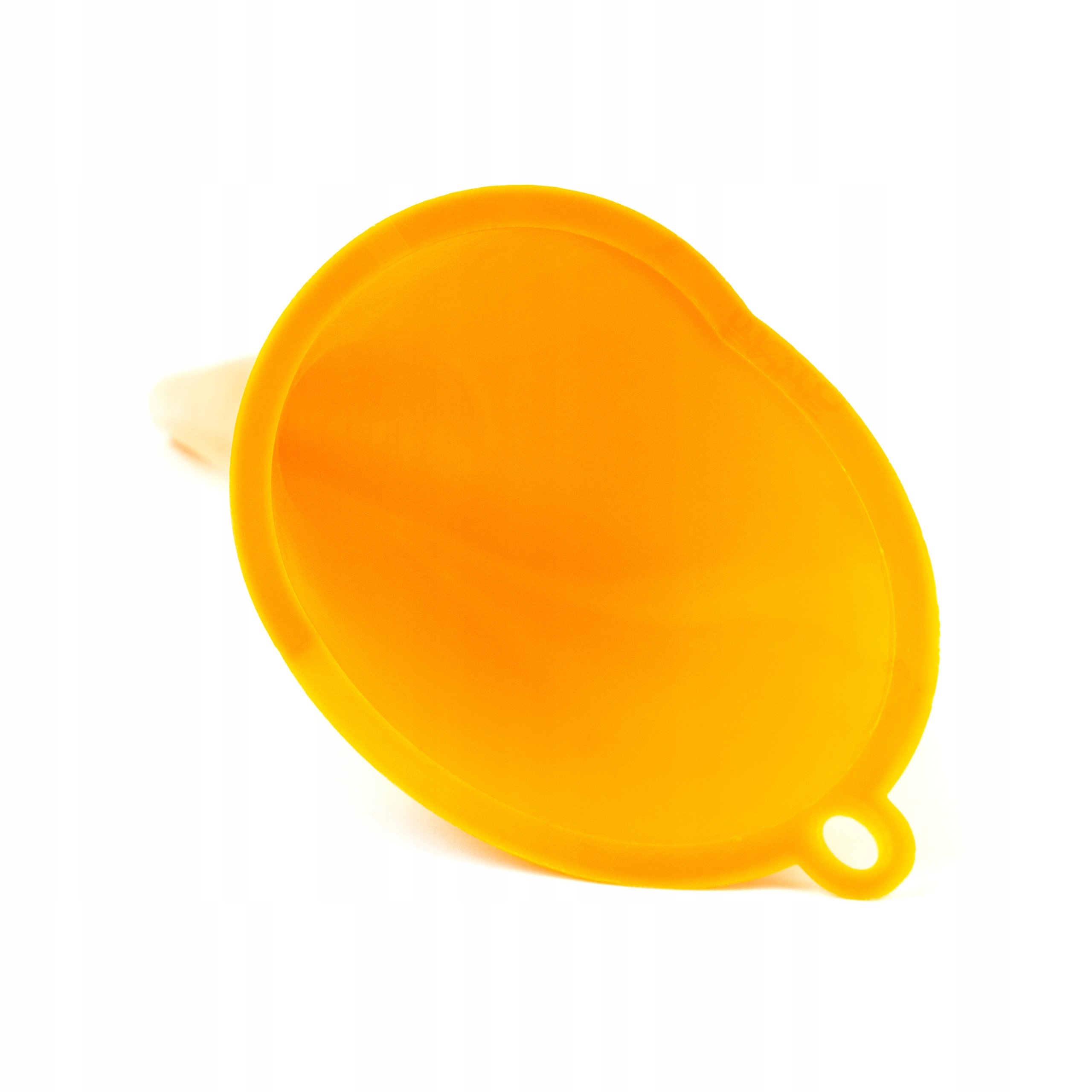 Lejek plastikowy do oleju benzyny pomarańczowy Marka inna