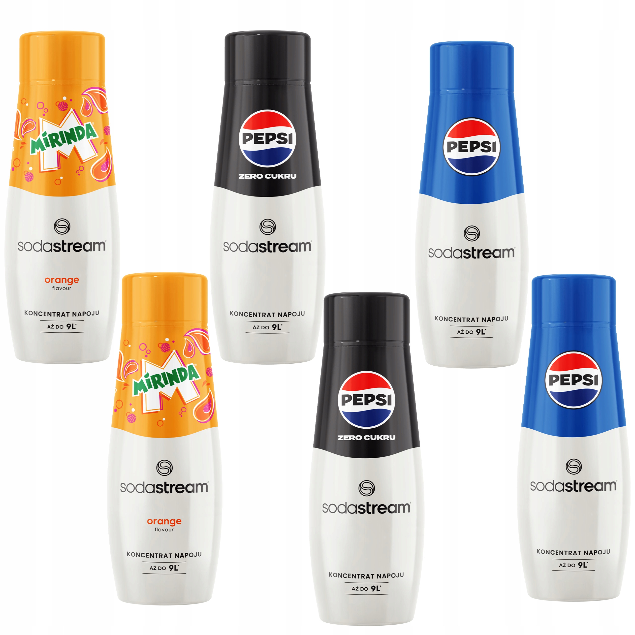 Sodastream Koncentrat 2x (pepsi Mirinda Pepsi Max).