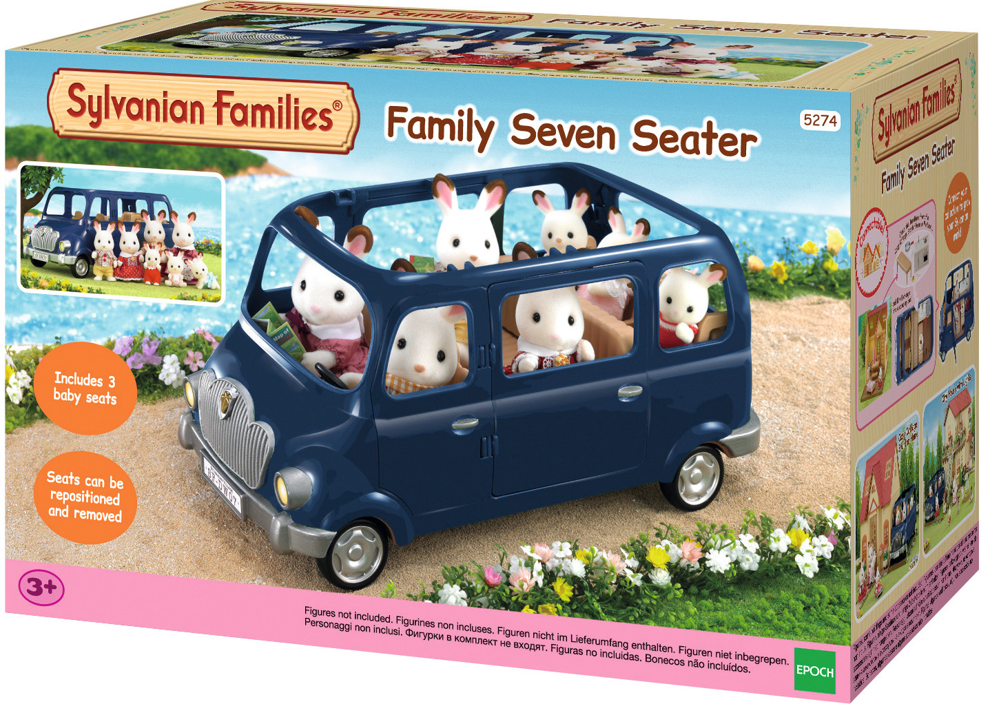 

Sylvanian Families Rodzinny 7-osobowy minivan 5274