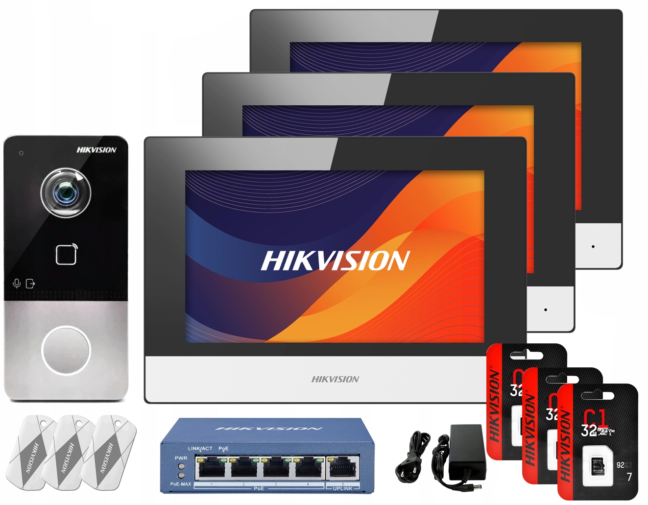 Video Domofon VideoDomofón WiFi Ip PoE DS-KIS603 3