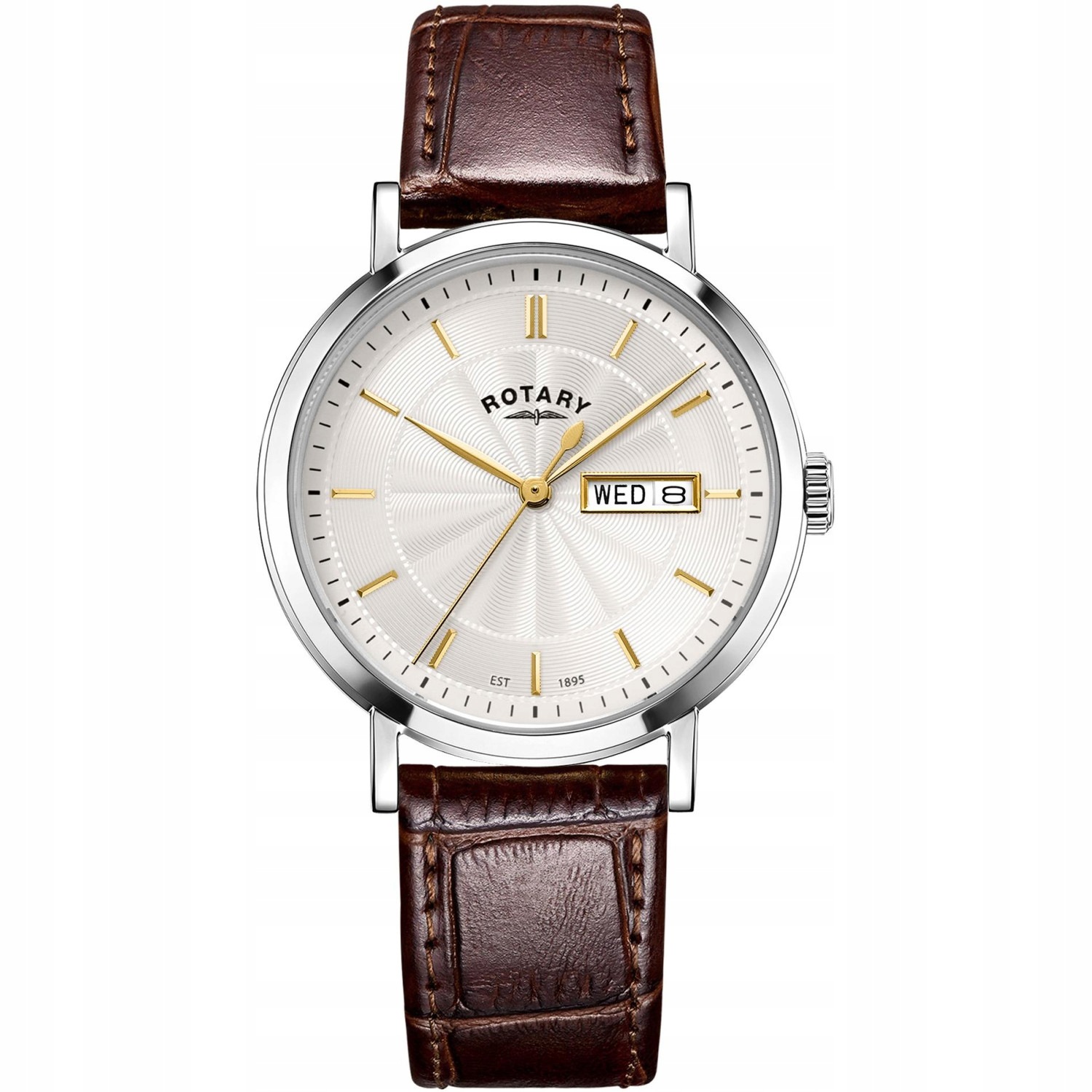 Pánské Hodinky Rotary GS05420/02, hnědý pásek