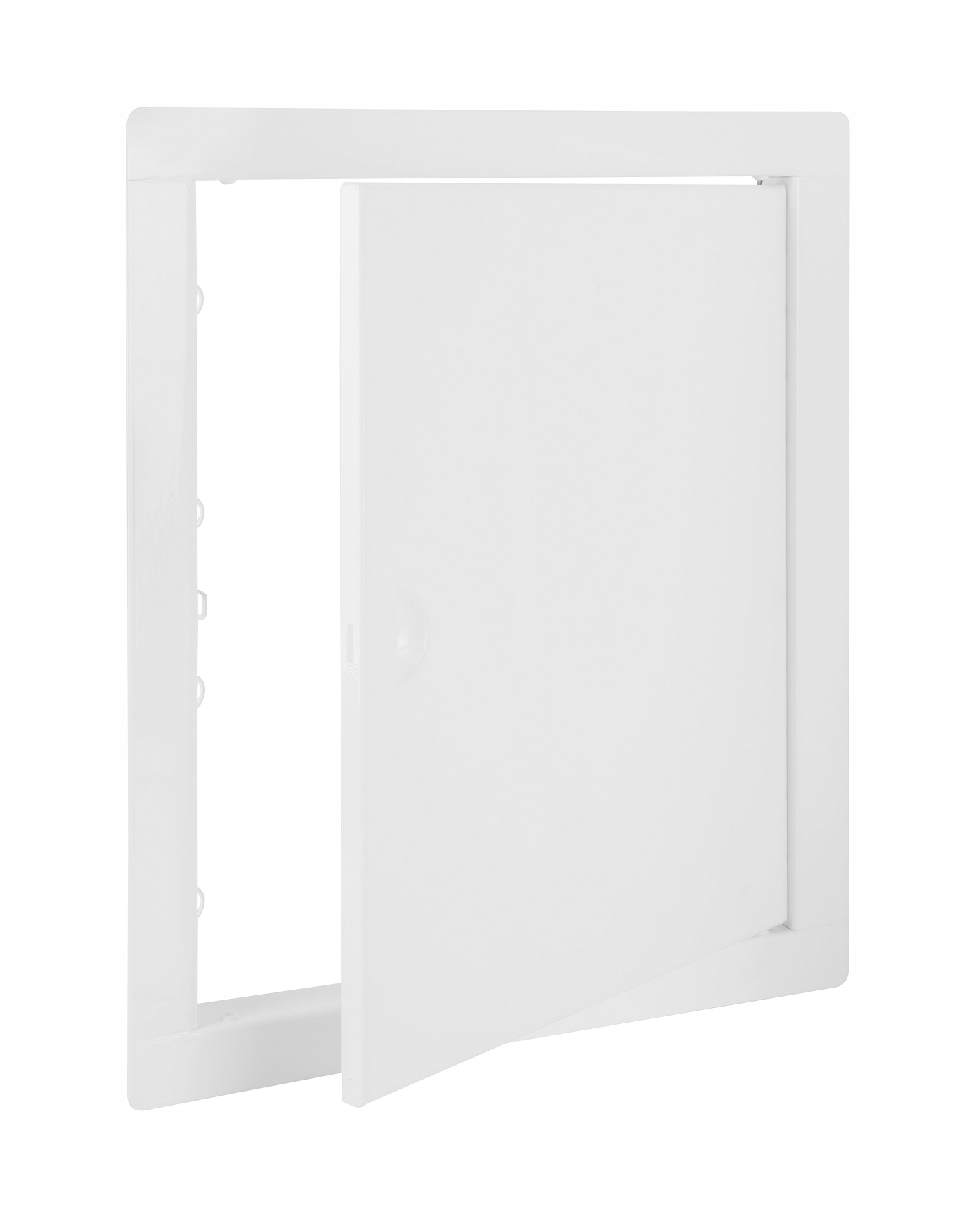 DRZWICZKI REWIZYJNE METALOWE WYCZYSTKA 10x10 cm Kolor biały