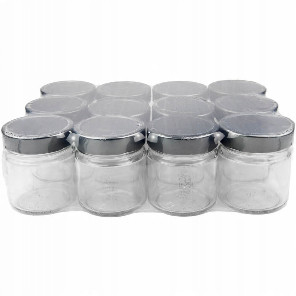 

60x Słoik 266ml Z Wieczkiem Słoiki W Zgrzewkach
