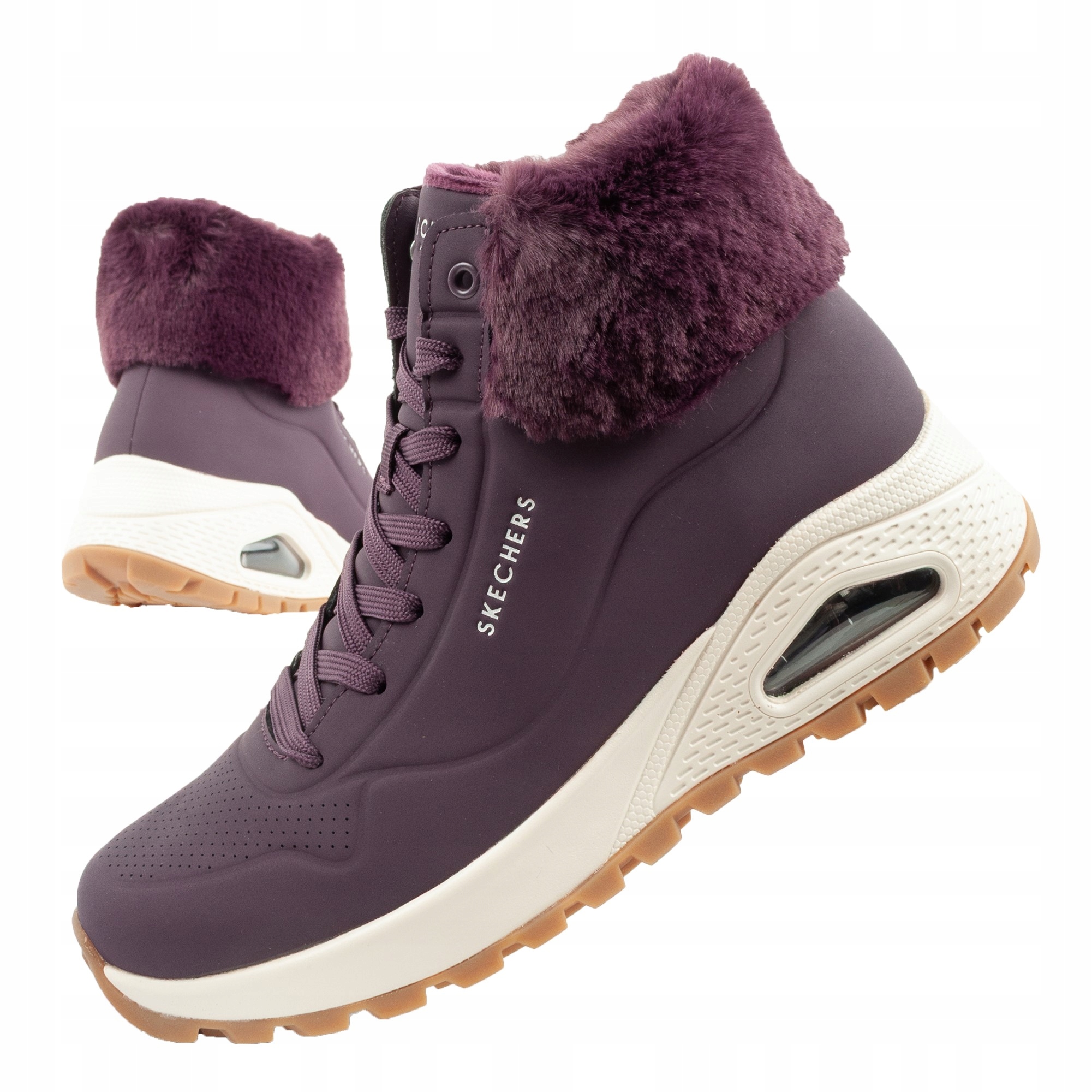 Dámské sportovní boty kotníkové boty Skechers Uno Rugged vel. zateplené na zimu