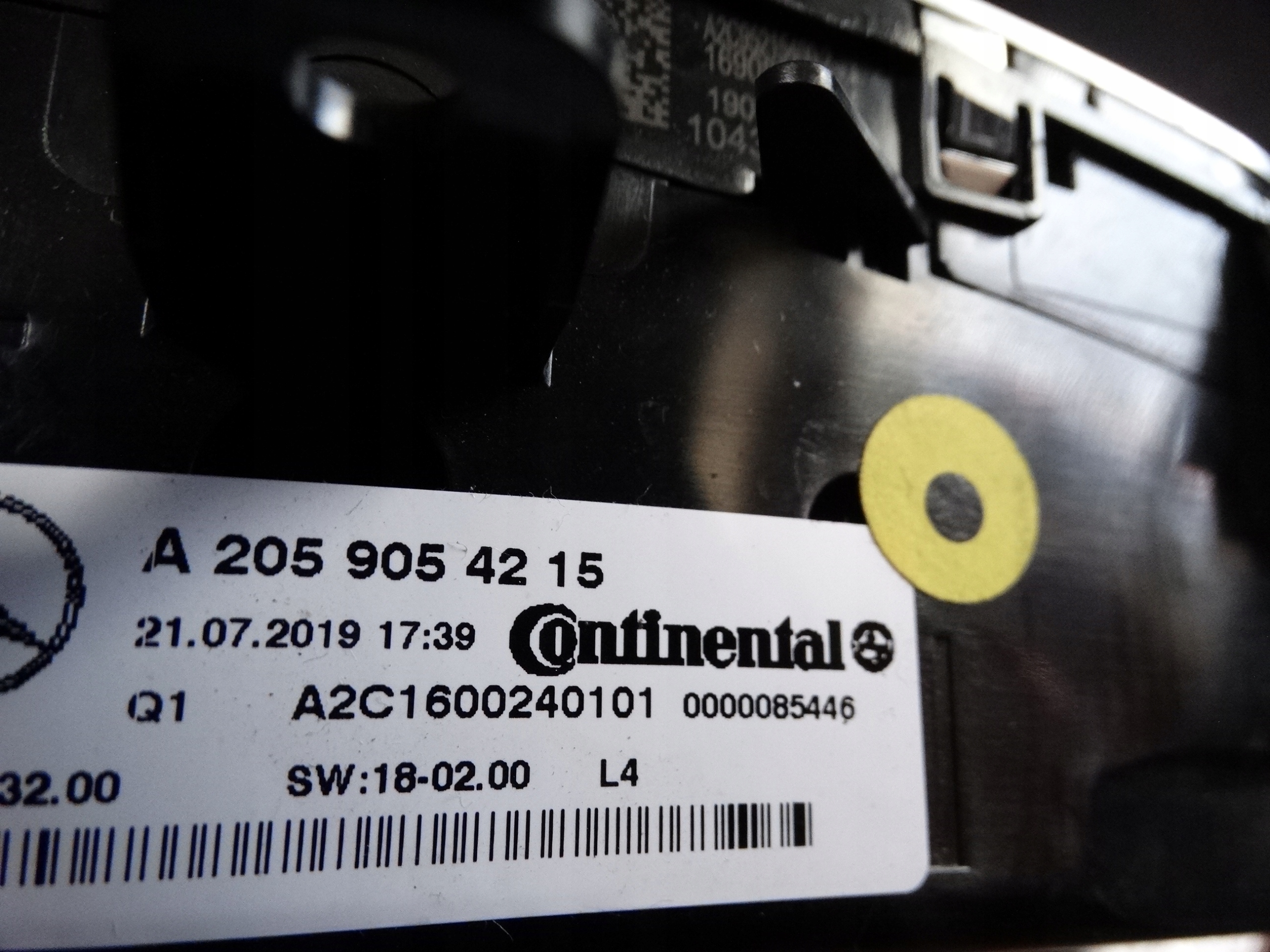 IDEAL Unite commande clima MERCEDES W205 W253 LIFT 1 9