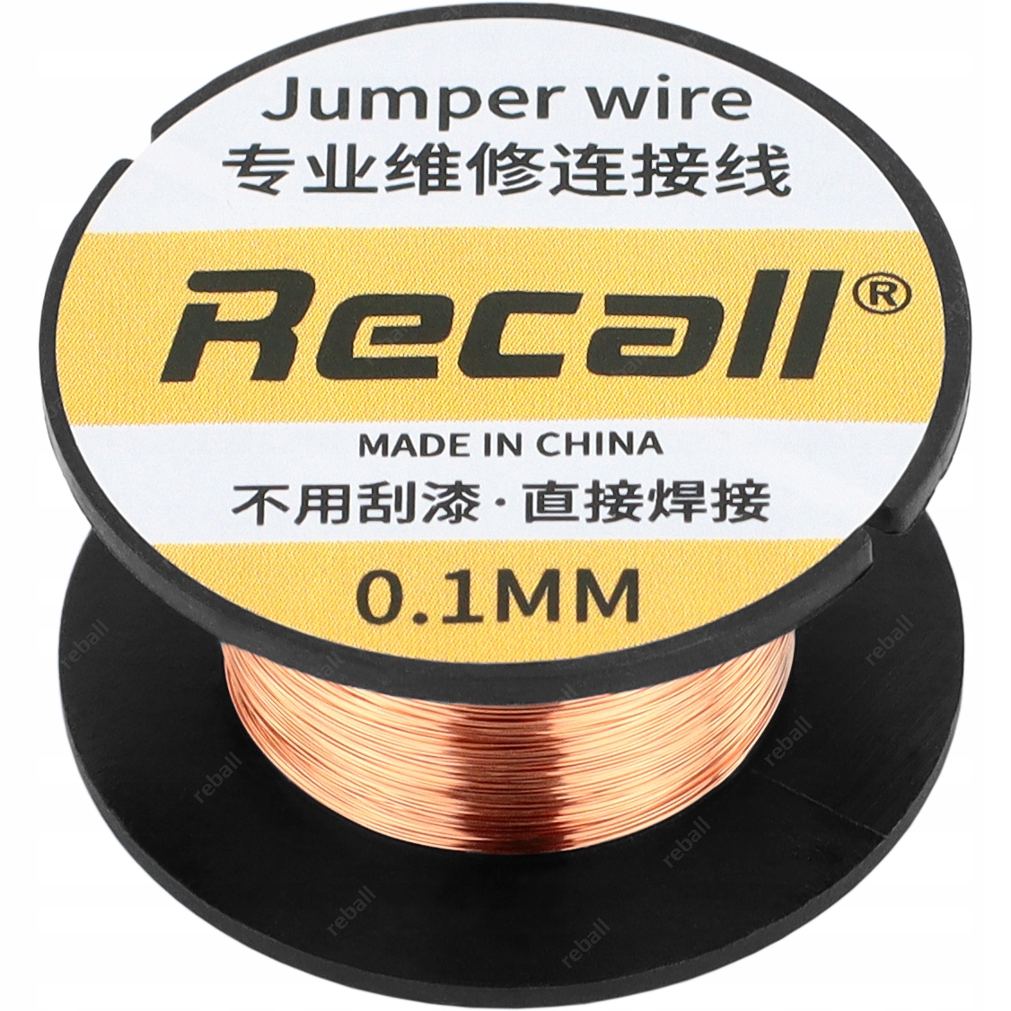 MOCNY DRUT MIEDZIANY 0,1mm 50m NAPRAWA ŚCIEŻEK PCB Producent Recall