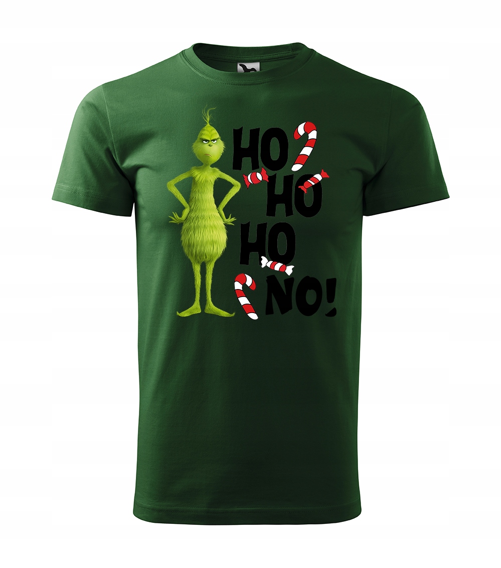 

Koszulka Grinch Ho Ho Ho No! XL