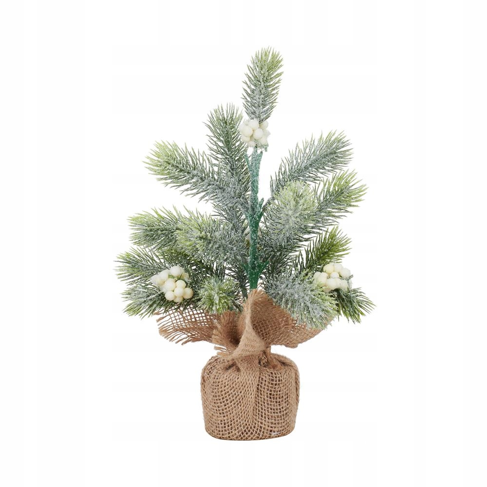 

Choinka ośnieżona 30cm worek jutowy Villa Italia