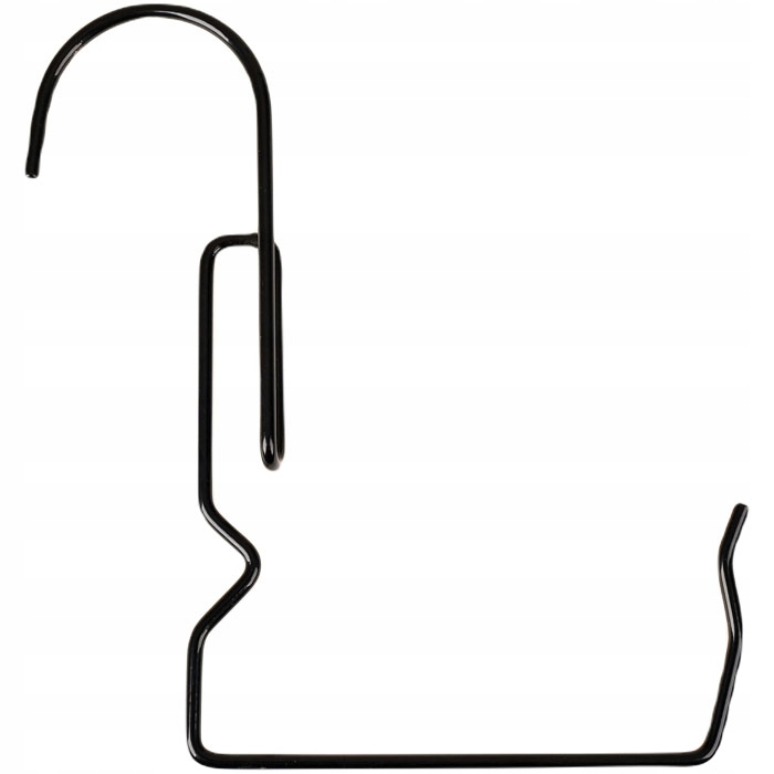 UCHWYT WIESZAK DO SKRZYNKI BALKONOWEJ NA PORĘCZ METALOWY HAK NA DONICZKĘ