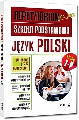 6x Repetytorium Szk Podstawowa kl 7-8 GREG Nowe WO Rok wydania 2020