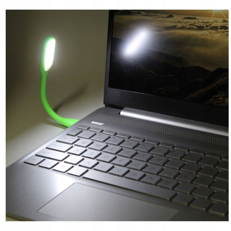 Lampka LED USB do Laptopa Energooszczędna zielon EAN (GTIN) 5904476135479
