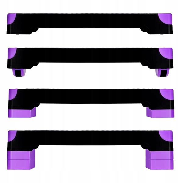 Step Do Ćwiczeń Fitness I Aerobiku 3 Stopnie Podest Regulowany HMS AS008L Model WWW_AS008L