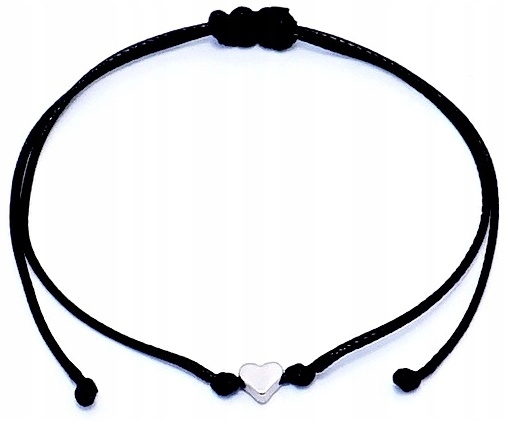 

Bransoletka Na Rękę Serce Serduszko Nitka Amulet