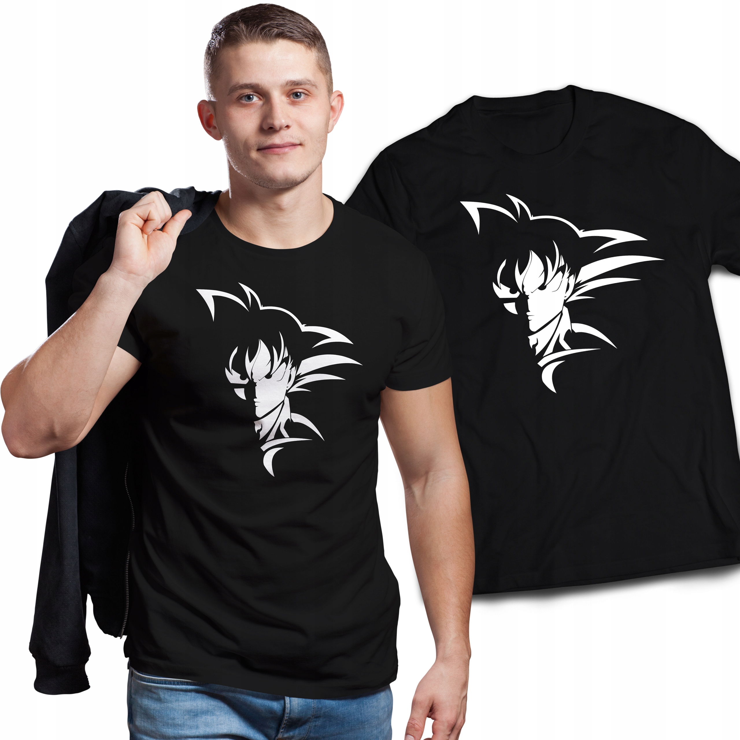 

Koszulka Z Nadrukiem Dragon Ball Songo roz XL