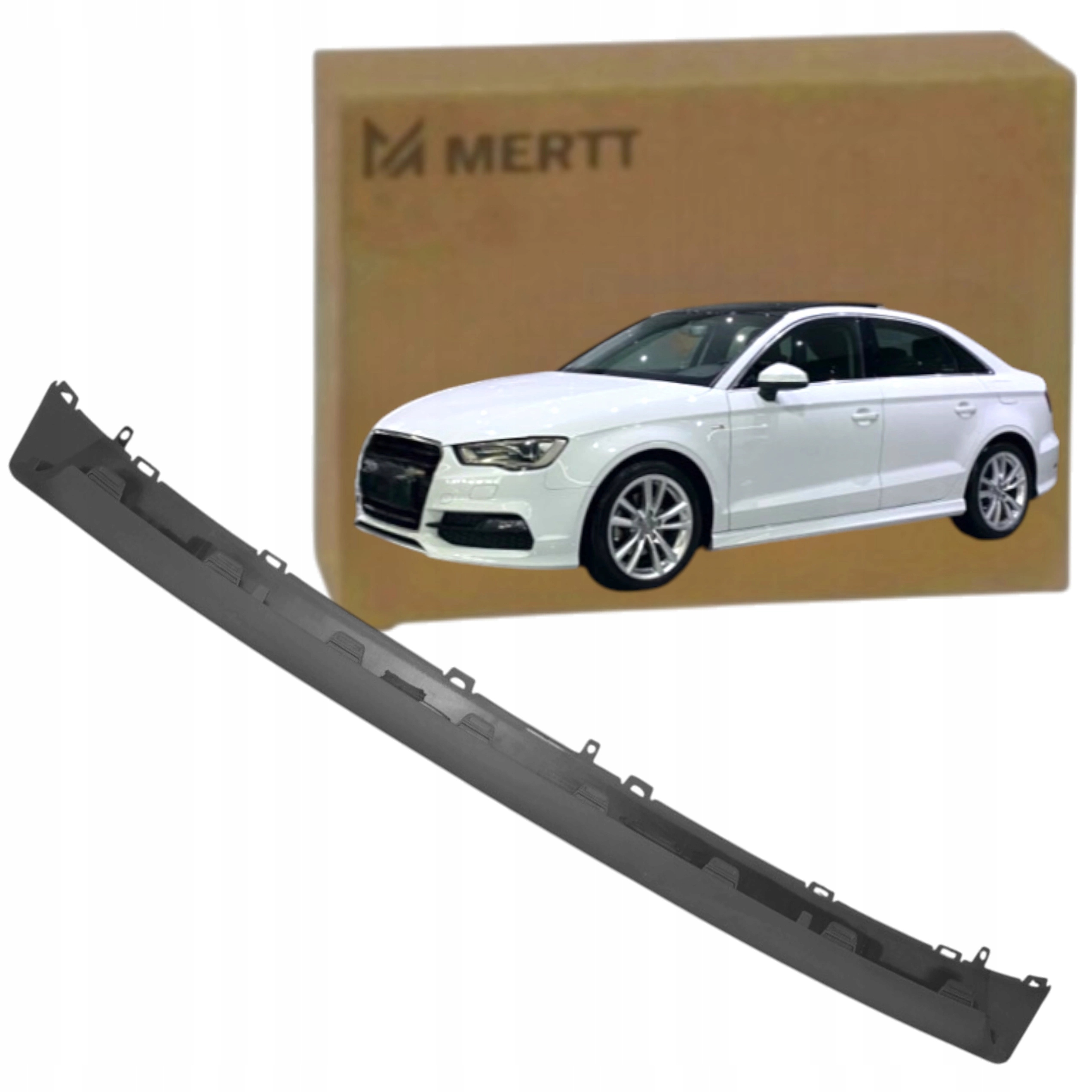 Vložka Předního Nárazníku Klokan spoiler Audi A3 8V 12-16 S-line sedan