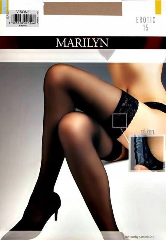 

Marilyn Cienkie Pończochy Erotic 15 z Koronką 3/4