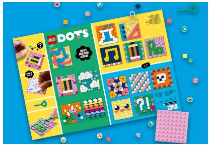 LEGO DOTS Megazestaw nalepek 41957 486 elementów Liczba elementów 486 szt.