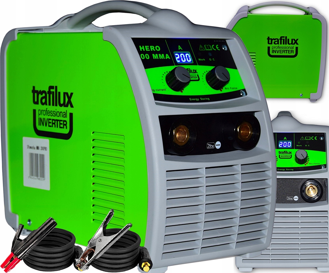 Spawarka Inwertorowa Mma Elektrodowa Trafilux Mma 200 Hero 230V 200A Vrd