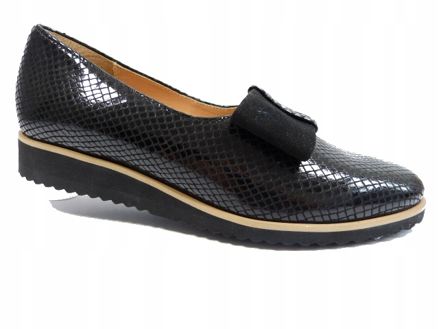 Polobotky nazouvací dámské kožené jarní boty mokasíny J.w 37