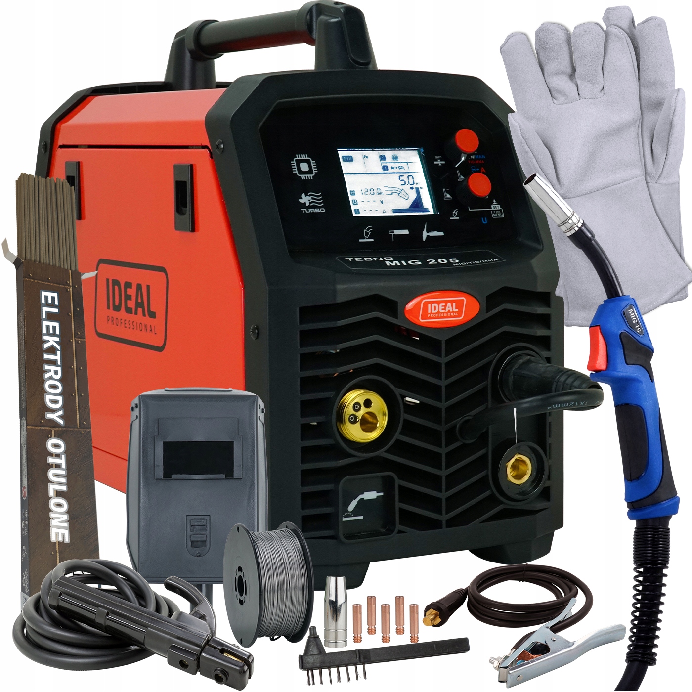 Spawarka MIGOMAT IDEAL MIG 200 A MAG ALU SYNERGIA