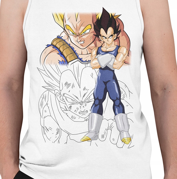 TANK TOP DRAGONBALL VEGETA 7 Marka inna