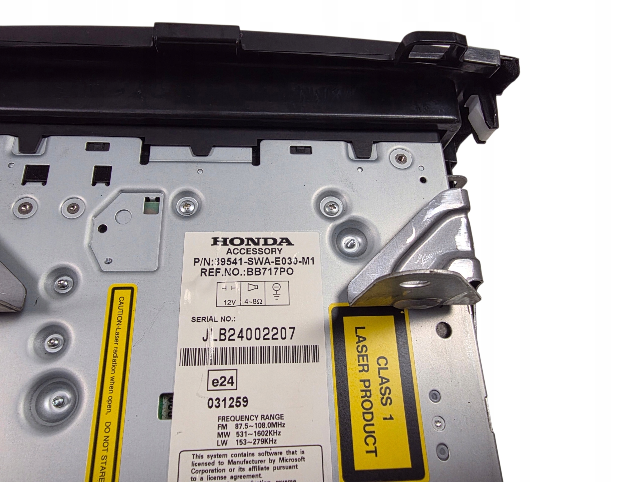 HONDA CRV CR-V 3 III 2008 navigation 39541-SWA-E030-M1