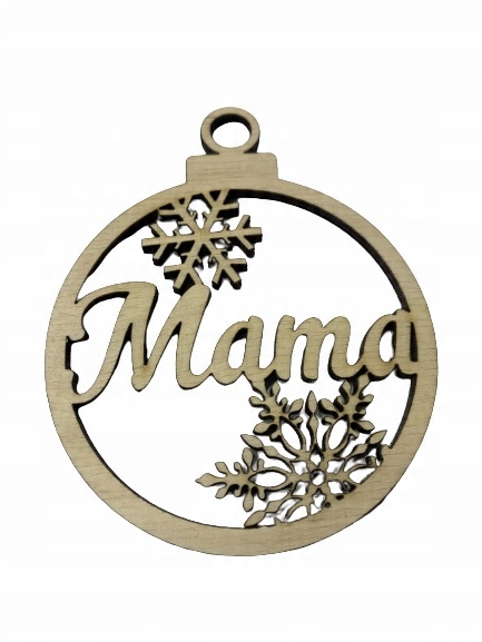 

Drewniane Bombki Mama