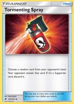 Pokemon Tcg Item Tormenting Spray (bus 125)