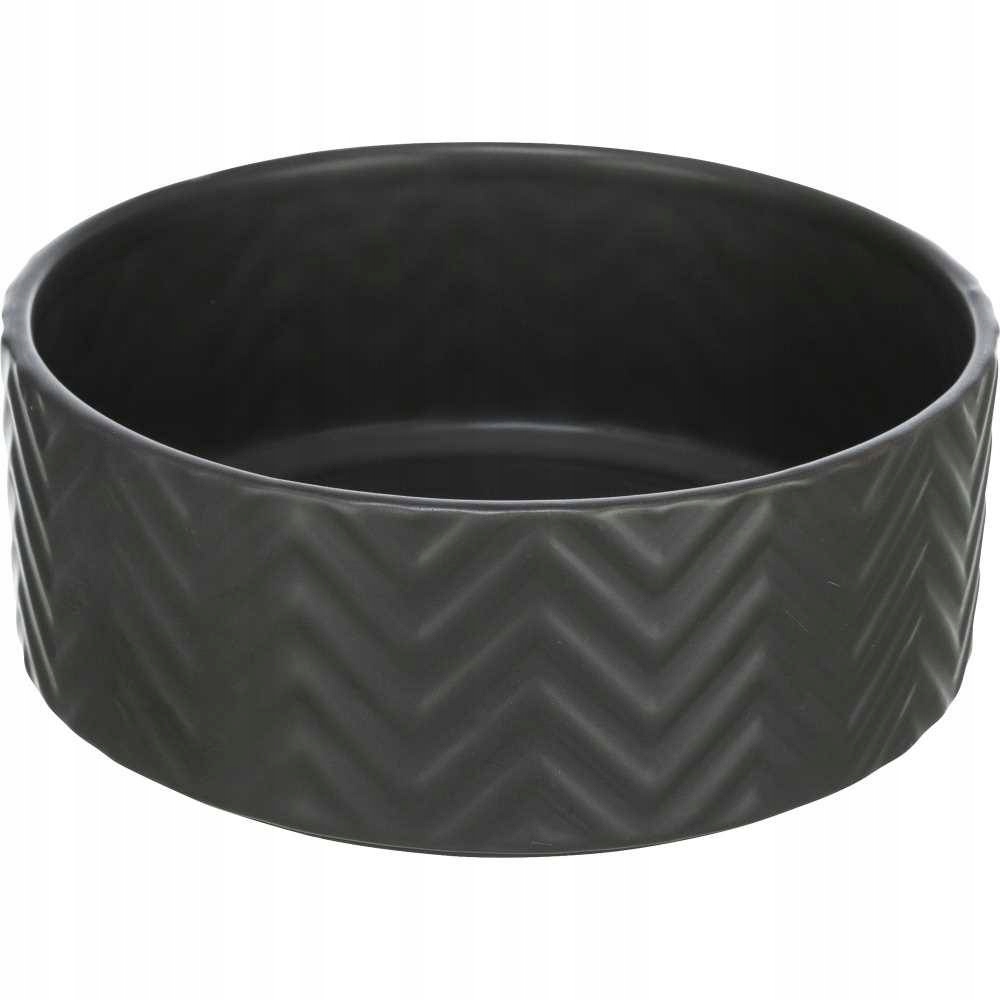 

Trixie Miska ceramiczna Pies Kot czarny mat 400ml