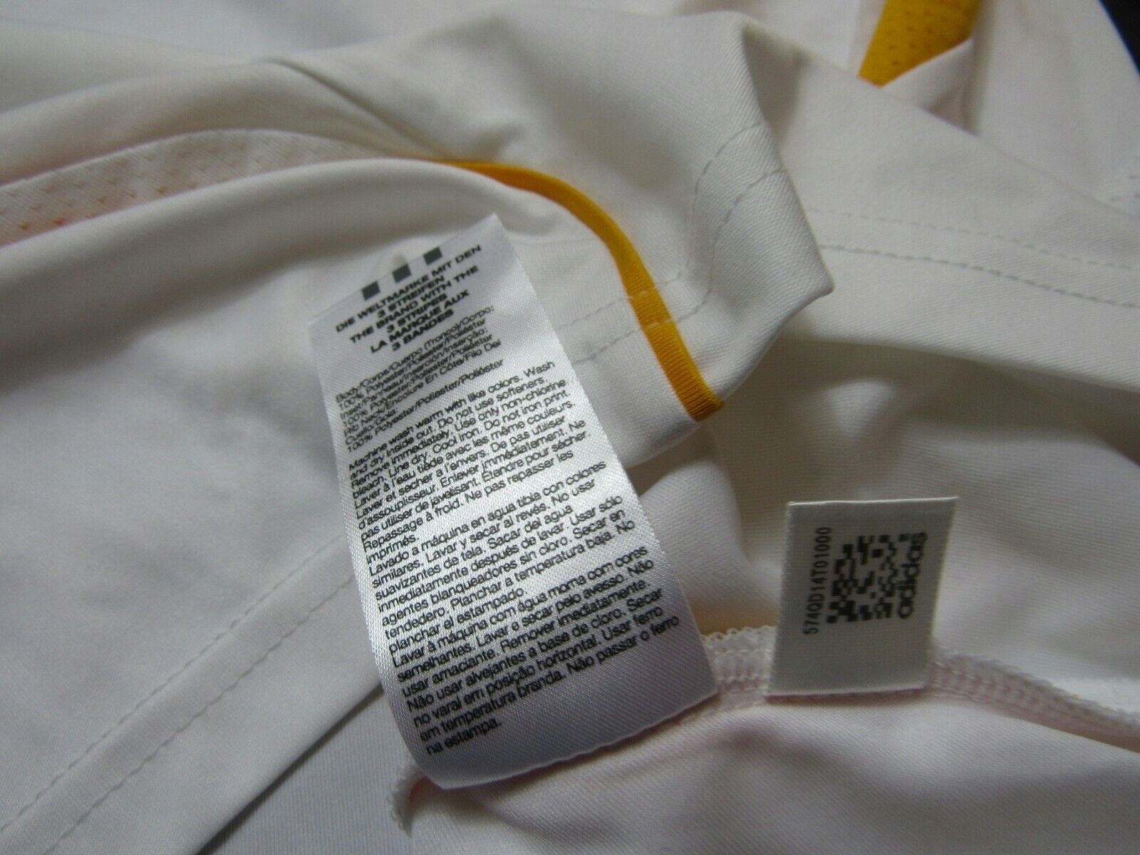 David Beckham LOS ANGELES Galaxy ADIDAS 2007-08 /L Właściwości oddychające