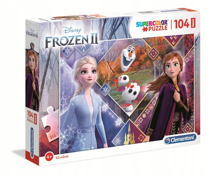 

Clementoni Puzzle Maxi Frozen 2 Kraina Lodu 104 el
