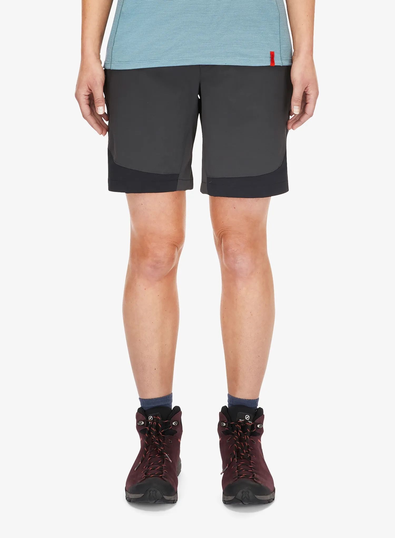 Kraťasy turistické kraťasy Rab Torque Mountain Shorts anthracite 10 (s)