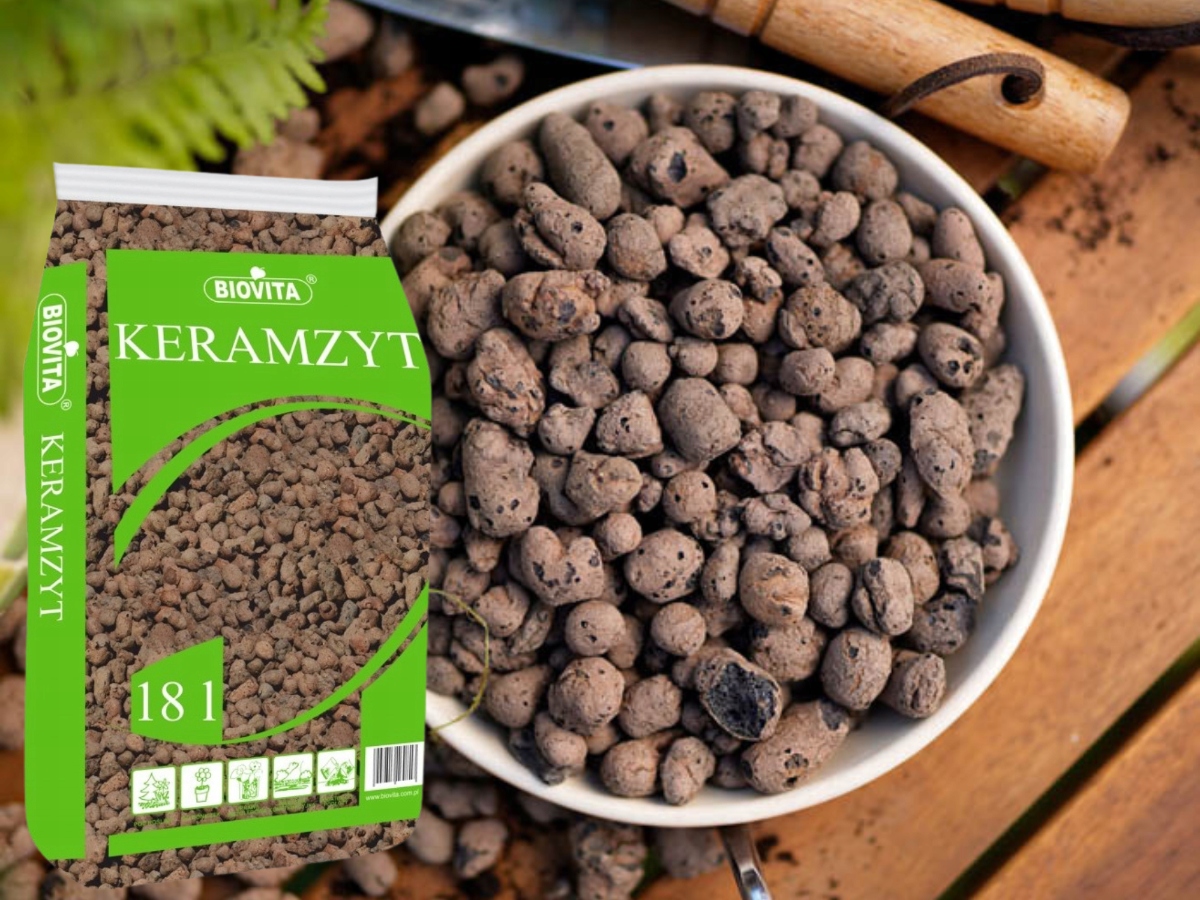 KERAMZYT DRENAŻ DLA ROŚLIN DO DONICZKI AŻ 18L Rodzaj keramzyt