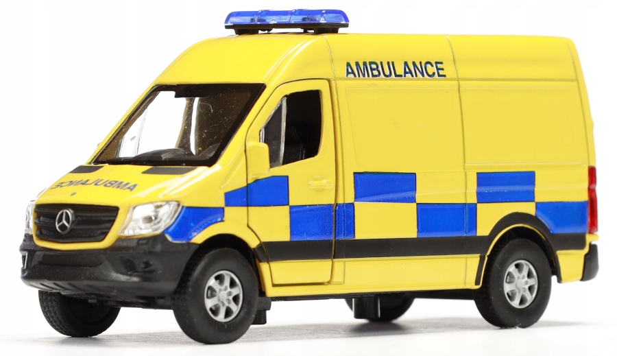WELLY MERCEDES SPRINTER VAN AUTO KARETKA POGOTOWIE AMBULANS Model Mercedes-Benz Sprinter Panel Van