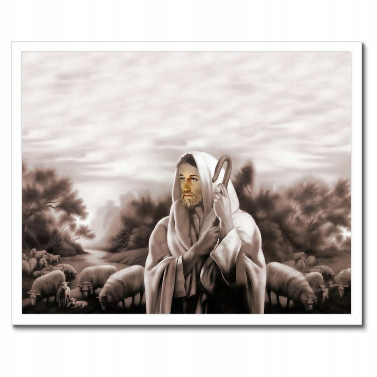 Plakáty v rámu 50x40 Ježíš Kristus Pastýřem