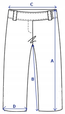 LMT Wodoodpone Ocieplane Zimowe Spodnie narciarskie na polarze 134/140 Sezon jesienny zimowy