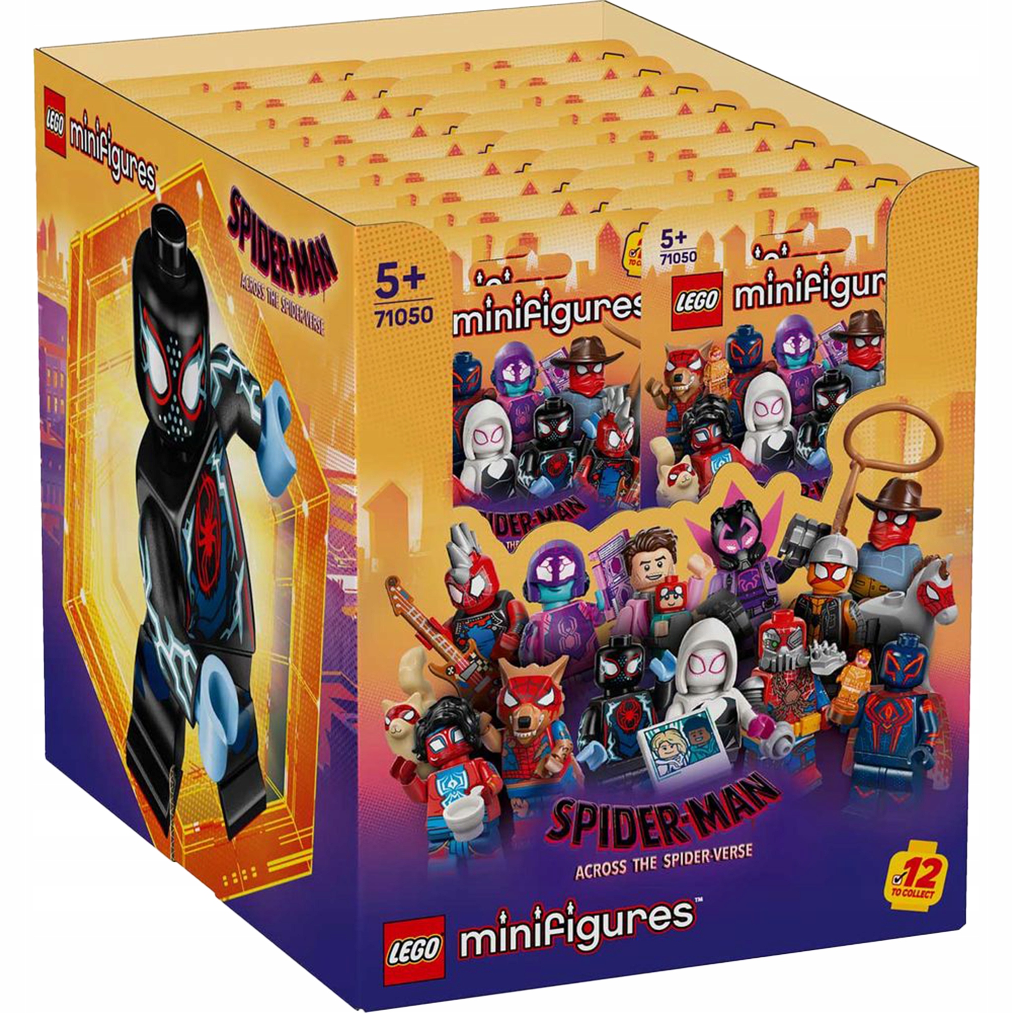 Lego Minifigures Spider-man: Poprzez Multiwersum 71050 3 Komplety 36 Szt