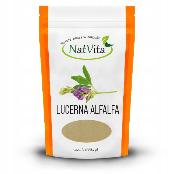 

Lucerna Alfalfa mielona 200g NatVita