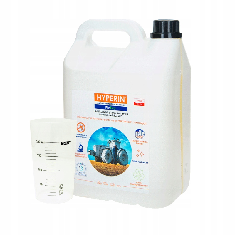 Hyperin Pineco 5KG Aktywna Piana Do Maszyn+miarka