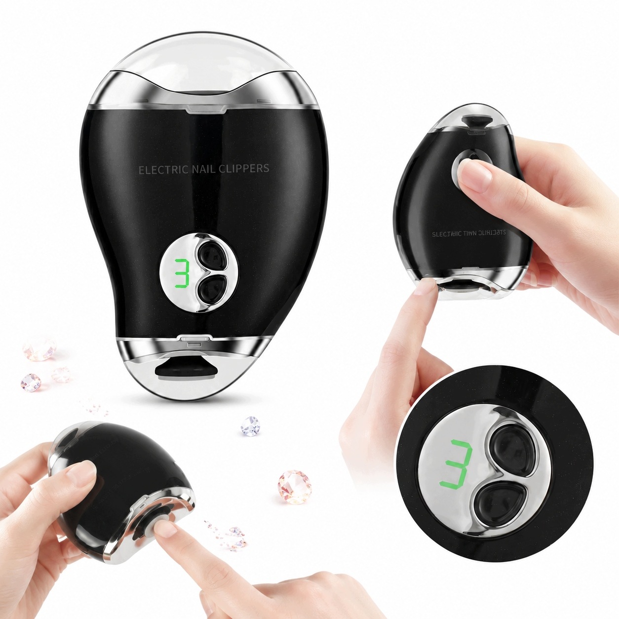 Elektrický Automatický Stříhač Ledových Nůžek Na Nehty