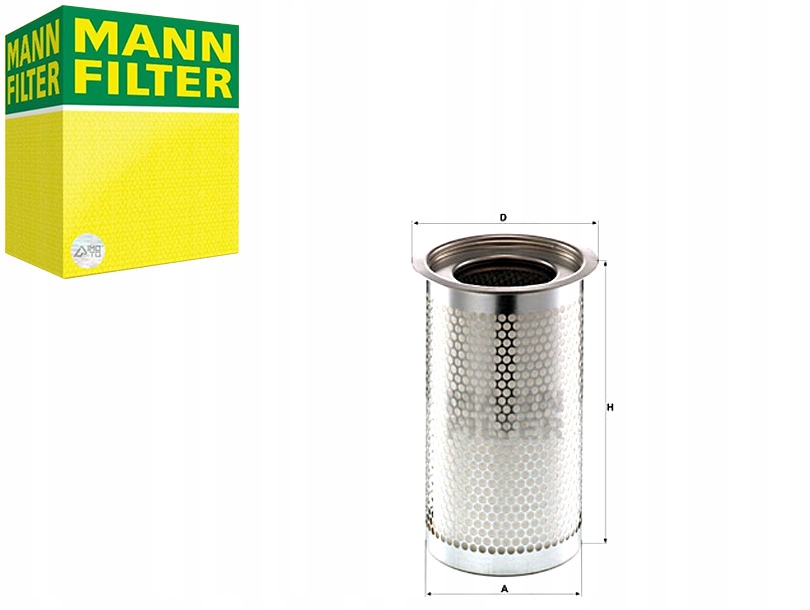 Filter Odvzdušnenia Kľukovej Skrine Mann-filter