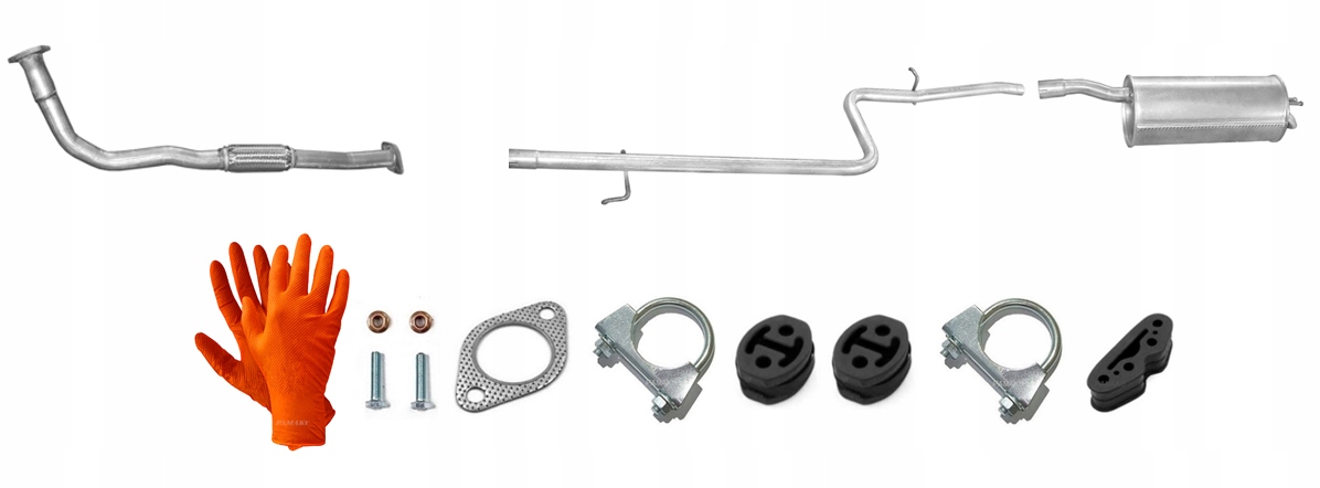 Fiat Doblo 1.9 Diesel 46 kW (2000-2005) Výfukový Systém