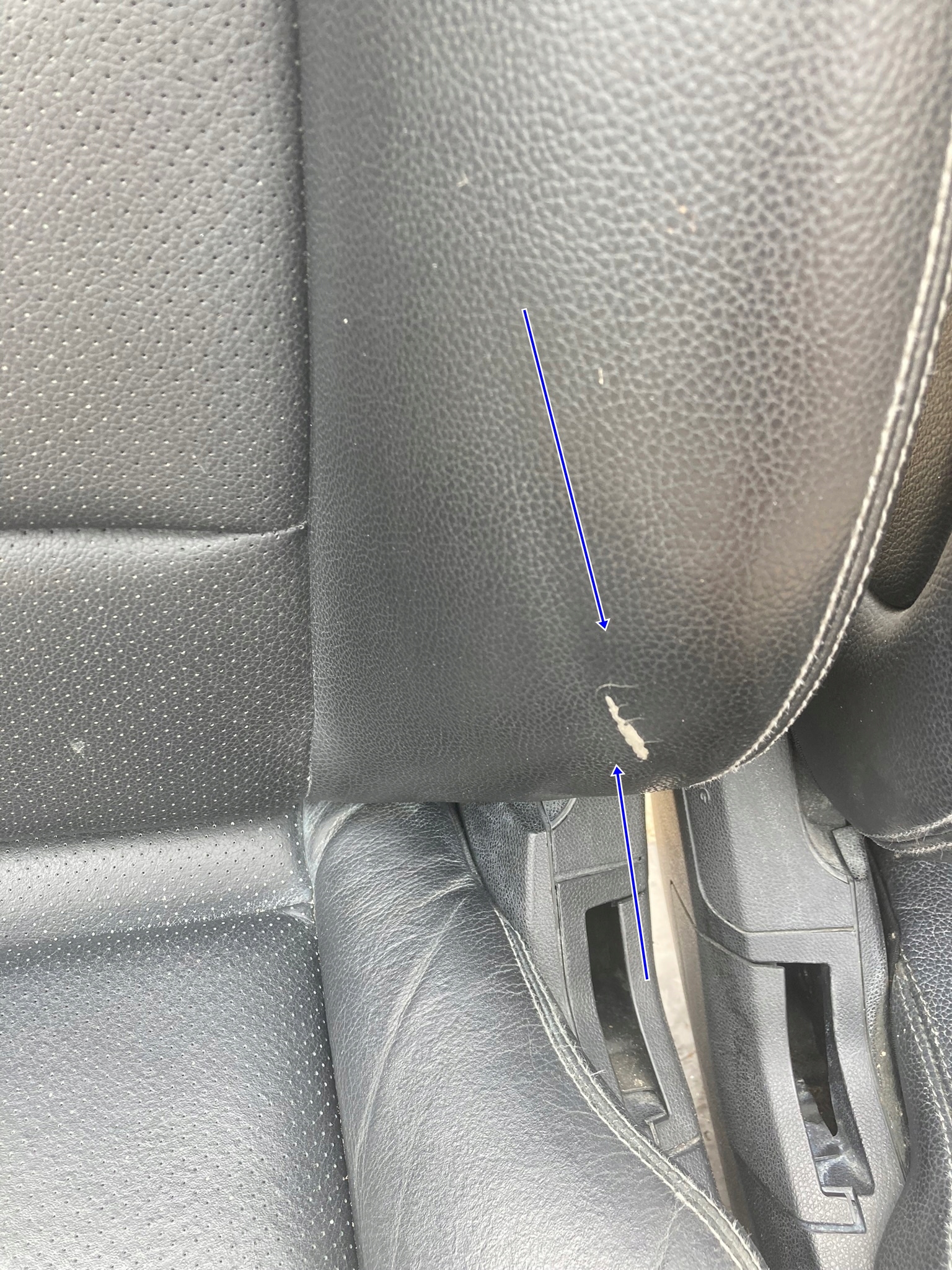 MERCEDES W212 15R Sitz Sitze vorne Luft EU