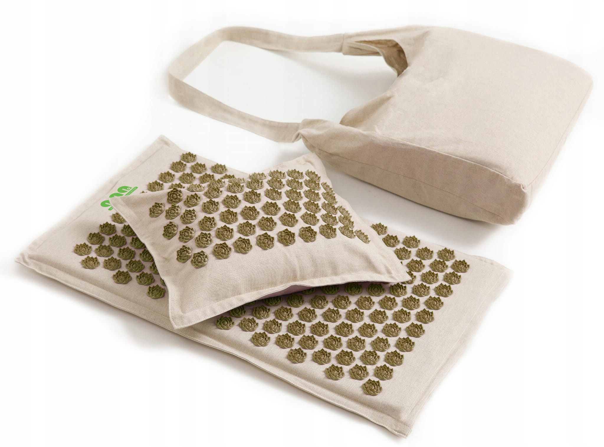 

Ekologiczna Mata Masująca Akupresurowa Z Poduszką