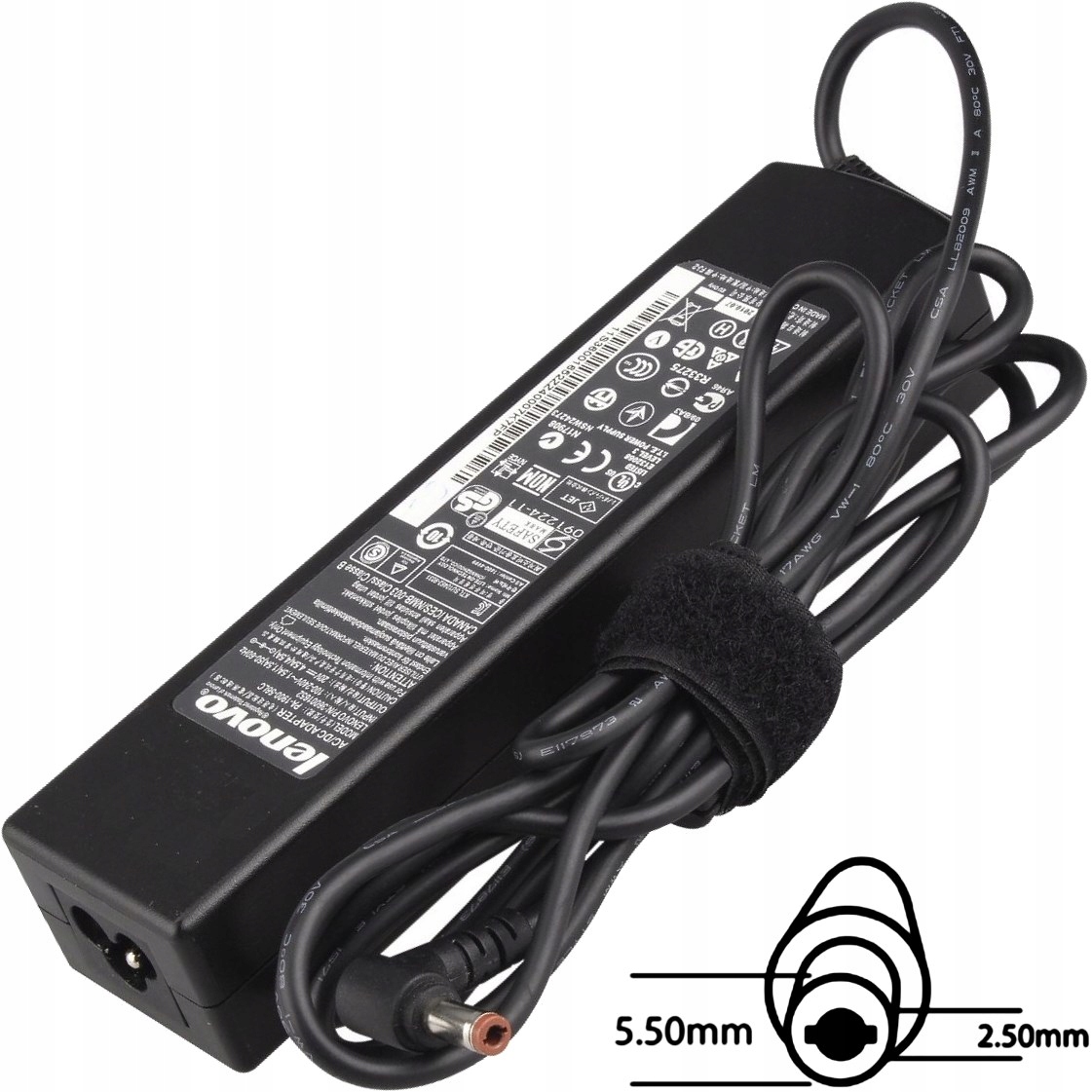 Napájací adaptér 90W, 20V 5.5x2.5, originál Lenovo 77011094