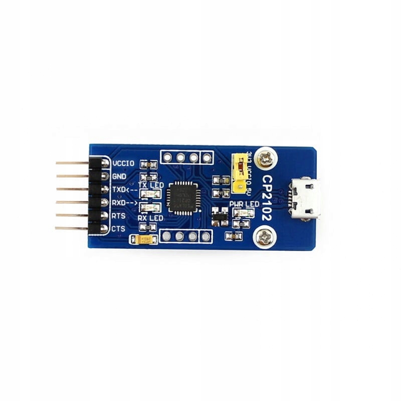 Adapter USB na UART z CP2102 złącze micro USB Kod producenta Waveshare 11325