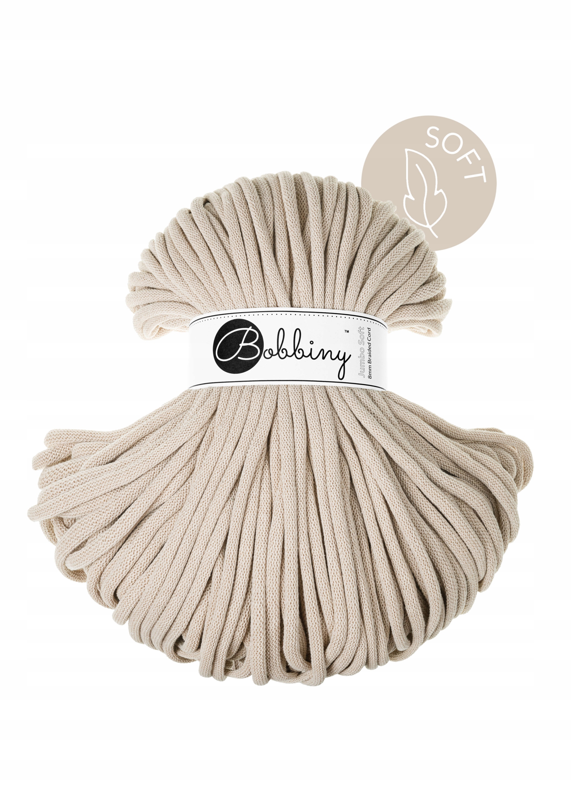 Jumbo Soft 8 mm 100 m Béžová