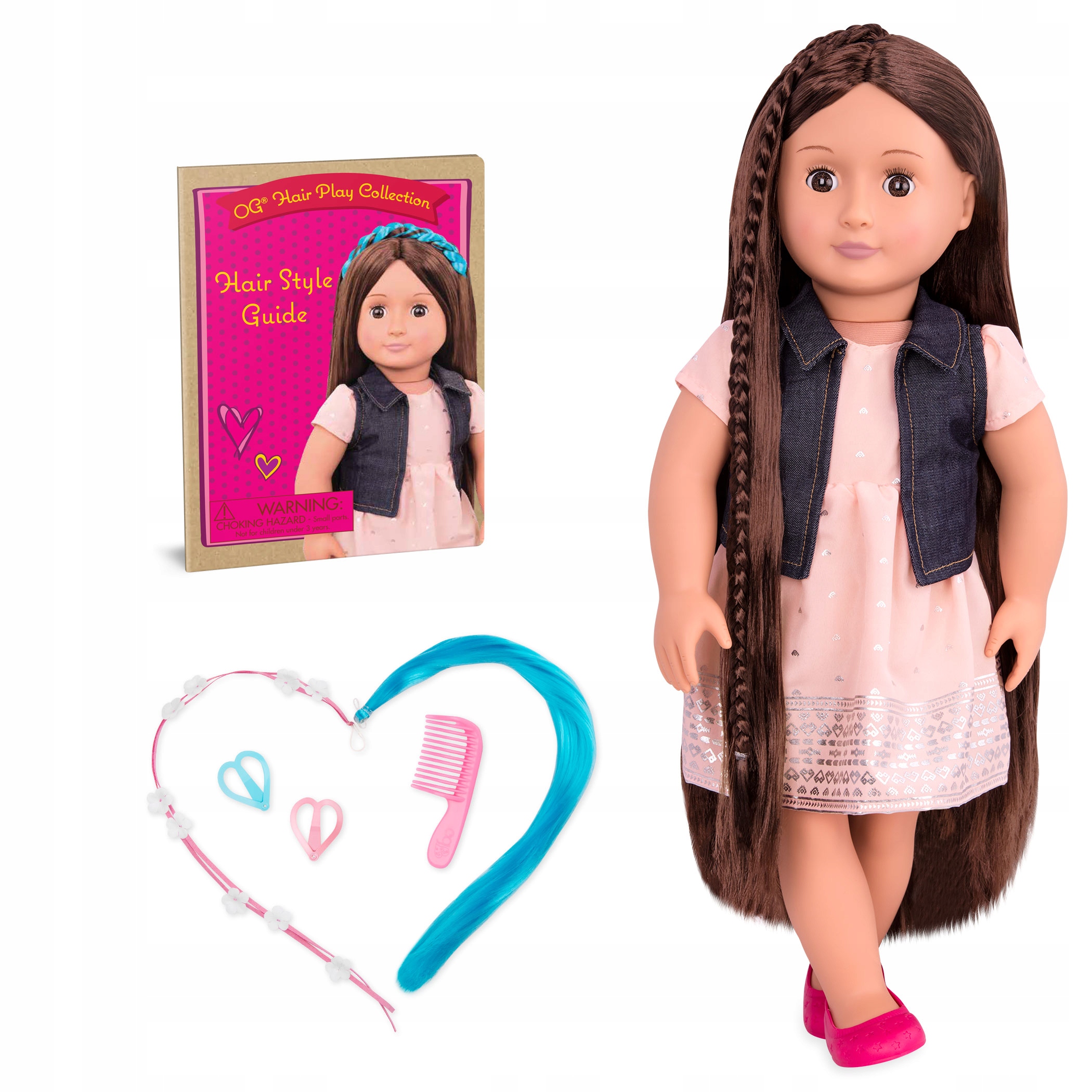 

Our Generation Lalka Kaelyn 46cm stylizacja włosów